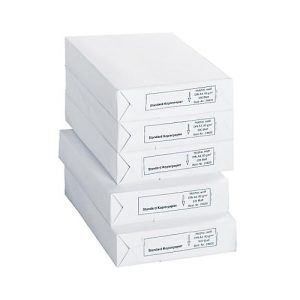 Kopierpapier Standard, DIN A4, 80 g/m², weiß, 1 Karton = 5 x 500 Blatt Kopierpapier Standard, DIN A4, 80 g/m², weiß, 1 Karton = 5 x 500 Blatt