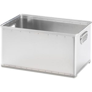 Korb, Metall, stapelbar, ungelocht, 50 l Korb, Metall, stapelbar, ungelocht, 50 l
