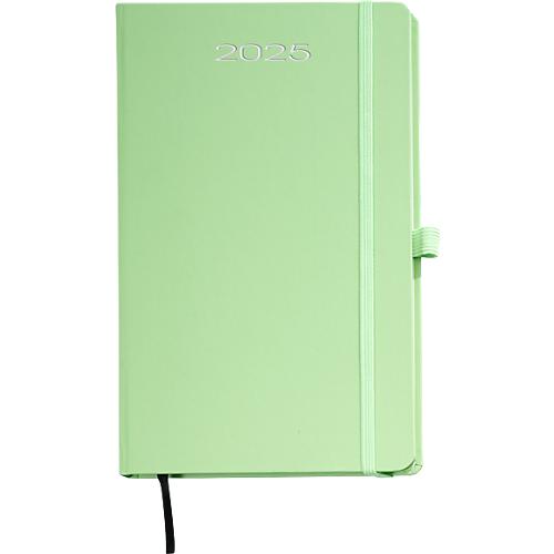 Korsch Taschentimer Colour 2025, 144 Seiten, 12 Monate, Papiereinband, grün