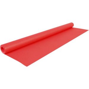 Kraftpapier Clairefontaine, rot, gerippt, PEFC-zertifiziert, 1 Rolle mit L 10 m x B 700 mm Kraftpapier Clairefontaine, rot, gerippt, PEFC-zertifiziert, 1 Rolle mit L 10 m x B 700 mm