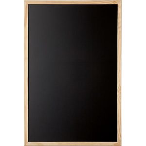 Kreidetafel mit Holzrahmen, 600 x 800 mm Kreidetafel mit Holzrahmen, 600 x 800 mm
