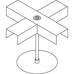 Kreuzverbinder, verzinkt Kreuzverbinder, verzinkt