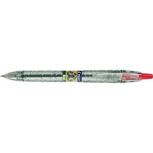 Kugelschreiber PILOT Bottle 2 Pen Ecoball, rot, Strichbreite 0,6 mm, nachfüllbar, Druckmechanik, 86 % Recyclingmaterial Kugelschreiber PILOT Bottle 2 Pen Ecoball, rot, Strichbreite 0,6 mm, nachfüllbar, Druckmechanik, 86 % Recyclingmaterial