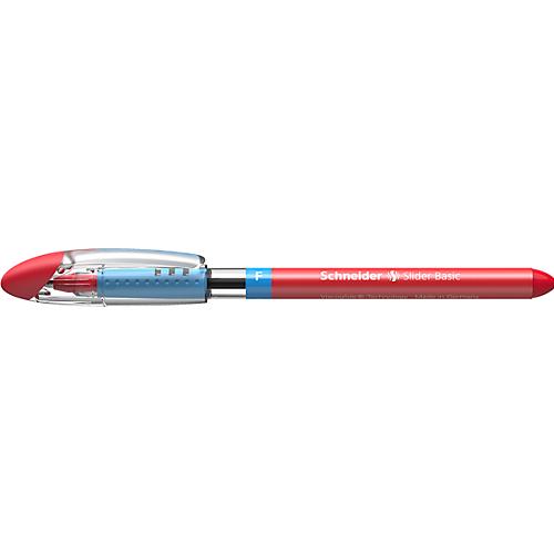 Kugelschreiber SCHNEIDER slider M, rot, 10 Stück