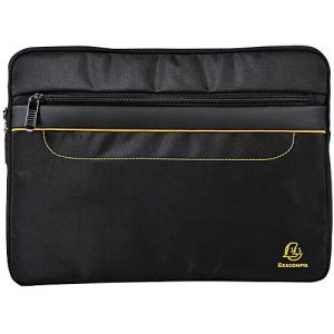 Laptop Hülle Exacompta Exactive®, für 1 Laptop oder Tablet bis 13,3″,1 Reissverschlusstasche, wasserfester Polyesterstoff, schwarz Laptop Hülle Exacompta Exactive®, für 1 Laptop oder Tablet bis 13,3″,1 Reissverschlusstasche, wasserfester Polyesterstoff, schwarz