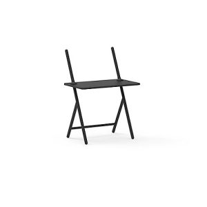 Laptop Tisch scala, ideal für das Home Office, höhenverstellbar, klappbar, 4-Fuß-Gestell, L 1000 x B 800 x H 1400 mm, graphitschwarz RAL 9011/schwarz Laptop Tisch scala, ideal für das Home Office, höhenverstellbar, klappbar, 4-Fuß-Gestell, L 1000 x B 800 x H 1400 mm, graphitschwarz RAL 9011/schwarz