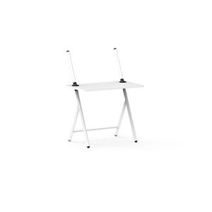 Laptop Tisch scala, ideal für das Home Office, höhenverstellbar, klappbar, 4-Fuß-Gestell, L 1000 x B 800 x H 1400 mm, verkehrsweiß RAL 9016/weiß Laptop Tisch scala, ideal für das Home Office, höhenverstellbar, klappbar, 4-Fuß-Gestell, L 1000 x B 800 x H 1400 mm, verkehrsweiß RAL 9016/weiß