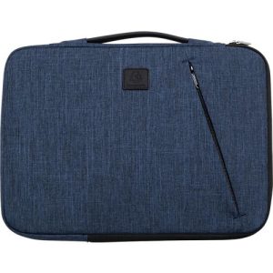 Laptophülle Exacompta Business, für Laptops 13-14“, gepolstert, Griff & Reißverschlussfach, B 370 x T 25 x H 280 mm, Post-Consumer-Polyester, blau Laptophülle Exacompta Business, für Laptops 13-14“, gepolstert, Griff & Reißverschlussfach, B 370 x T 25 x H 280 mm, Post-Consumer-Polyester, blau
