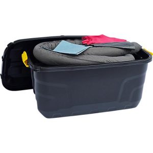 Leckage Notfallset universell grau, 100 l Aufnahme, 77 Teile, in fahrbarem Koffer Leckage Notfallset universell grau, 100 l Aufnahme, 77 Teile, in fahrbarem Koffer