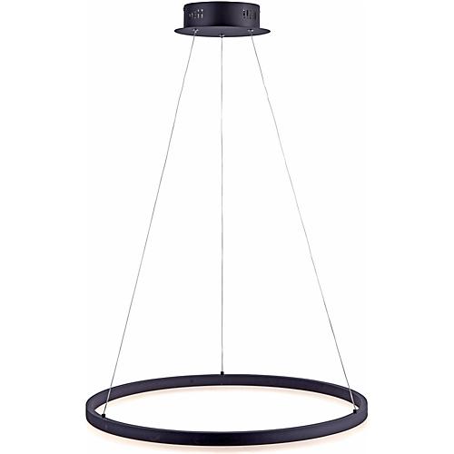 LED-Pendelleuchte TITUS, höhenverstellbar, stufenlos dimmbar, LED austauschbar, Ø 600 mm