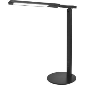 LED-Tischleuchte IDEAL, Tastdimmer, 770 Lumen, 2700-5000 Kelvin, Aluminium, schwarz LED-Tischleuchte IDEAL, Tastdimmer, 770 Lumen, 2700-5000 Kelvin, Aluminium, schwarz