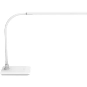 LED-Tischleuchte MAULpirro, Leistung 7 W, 4-Stufen-Dimmer, 390 lm, schwenkbar, weiß LED-Tischleuchte MAULpirro, Leistung 7 W, 4-Stufen-Dimmer, 390 lm, schwenkbar, weiß