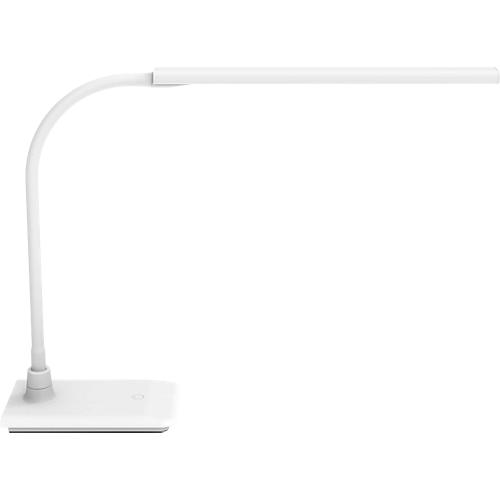 LED-Tischleuchte MAULpirro, Leistung 7 W, 4-Stufen-Dimmer, 390 lm, schwenkbar, weiß