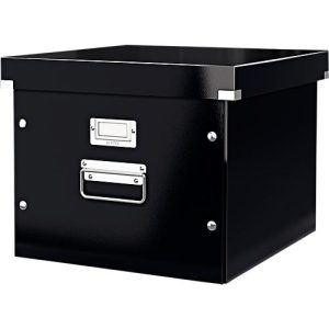 LEITZ® Ablage- und Transportbox für Hängeregistratur Serie Click + Store, schwarz