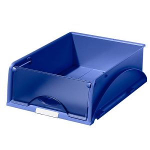 LEITZ® Ablagekorb Sorty, DIN A4, Polystyrol, blau LEITZ® Ablagekorb Sorty, DIN A4, Polystyrol, blau