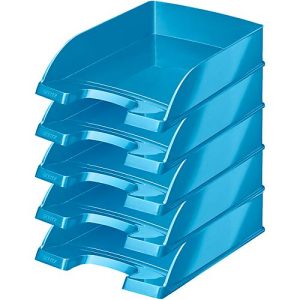 LEITZ® Ablagekorb Wow 5226, DIN A4, 5 Stück, blau LEITZ® Ablagekorb Wow 5226, DIN A4, 5 Stück, blau