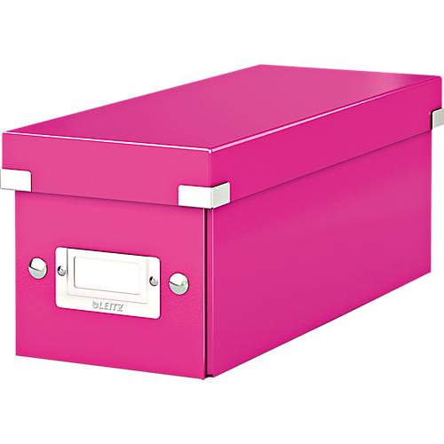 LEITZ® CD Ablagebox Serie Click + Store, pink