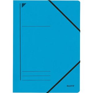LEITZ® Eckspannmappe, DIN A4, Gummizugverschluss, blau LEITZ® Eckspannmappe, DIN A4, Gummizugverschluss, blau