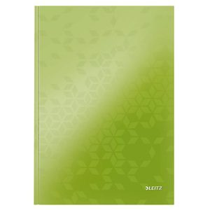 LEITZ Notizbuch WOW 4626, DIN A4, kariert, grün