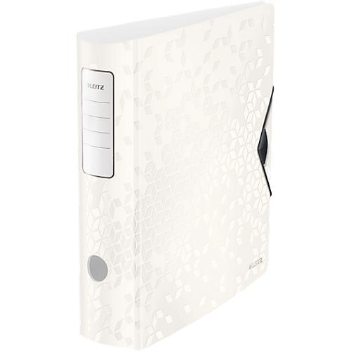 LEITZ® Ordner Active WOW, DIN A4, Rückenbreite 82 mm, 5 Stück, weiß