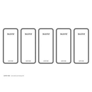 Leitz® Rückenschild WOW/Style, Rückenbreite 80 mm, selbstklebend, 50 Stück Leitz® Rückenschild WOW/Style, Rückenbreite 80 mm, selbstklebend, 50 Stück