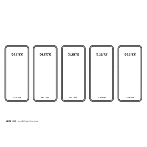 Leitz® Rückenschild WOW/Style, Rückenbreite 80 mm, selbstklebend, 50 Stück