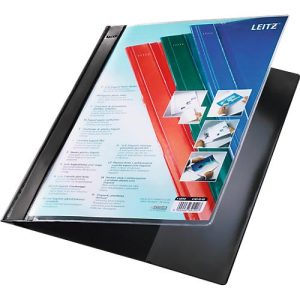 LEITZ® Schnellhefter Exquisit, DIN A4, PVC, schwarz LEITZ® Schnellhefter Exquisit, DIN A4, PVC, schwarz