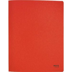 Leitz® Schnellhefter Recycle, Format A4, bis zu 250 Blatt, Heftmechanik, 100 % recycelbar, Blauer Engel, Recyclingkarton, rot Leitz® Schnellhefter Recycle, Format A4, bis zu 250 Blatt, Heftmechanik, 100 % recycelbar, Blauer Engel, Recyclingkarton, rot