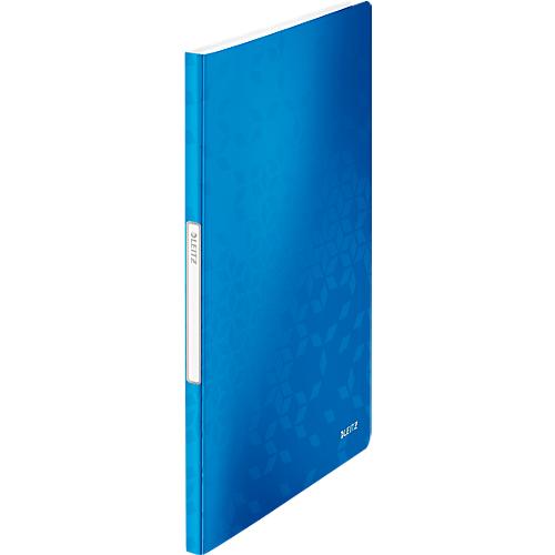 LEITZ Sichtbuch Active Wow, für DIN A4, 20 Hüllen, blau