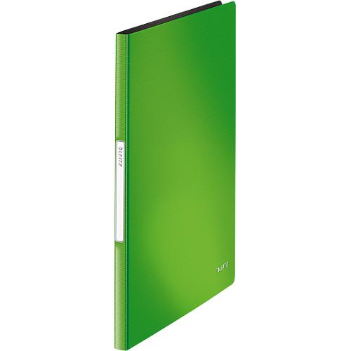 LEITZ Sichtbuch Solid, für DIN A4, 20 Hüllen, hellgrün