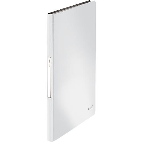LEITZ Sichtbuch Solid, für DIN A4, 40 Hüllen, weiß
