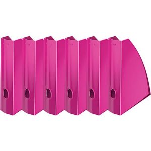 LEITZ® Stehsammler WOW 5277, Breite 75 mm,pink, 6 Stück LEITZ® Stehsammler WOW 5277, Breite 75 mm,pink, 6 Stück