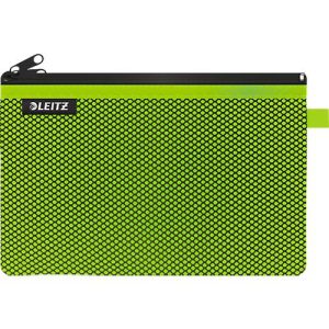 Leitz WOW Traveller Zip-Beutel, durchsichtiges Netzfach & blickdichtes Fach, Größe L, grün Leitz WOW Traveller Zip-Beutel, durchsichtiges Netzfach & blickdichtes Fach, Größe L, grün