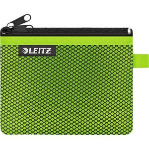 Leitz WOW Traveller Zip-Beutel, durchsichtiges Netzfach & blickdichtes Fach, Größe S, grün Leitz WOW Traveller Zip-Beutel, durchsichtiges Netzfach & blickdichtes Fach, Größe S, grün