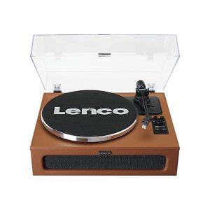 Lenco LS-430 – Plattenspieler – 40 Watt (Gesamt) – braun Lenco LS-430 – Plattenspieler – 40 Watt (Gesamt) – braun