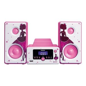 Lenco MC-020 – Microsystem – 2 x 5 Watt – Prinzessin Lenco MC-020 – Microsystem – 2 x 5 Watt – Prinzessin