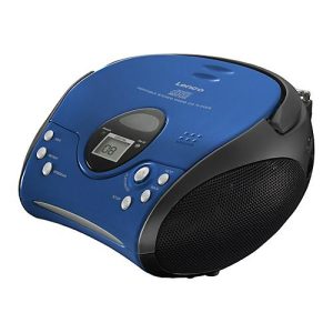Lenco SCD-24 – Ghettoblaster – Schwarz, Blau Lenco SCD-24 – Ghettoblaster – Schwarz, Blau