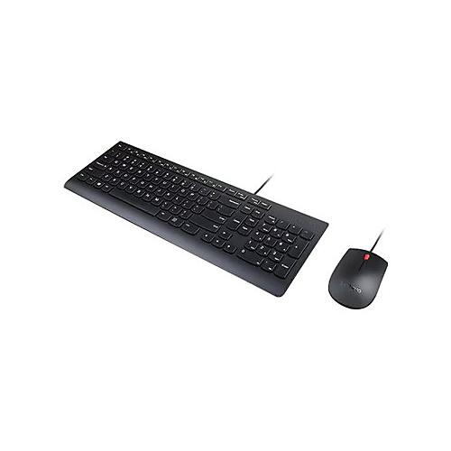 Lenovo Essential Wired Combo - Tastatur-und-Maus-Set - USB - GB