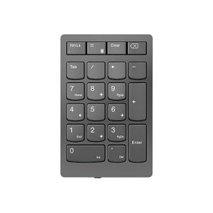 Lenovo Go Wireless Numeric Keypad – Tastenfeld – kabellos – 2.4 GHz – Tastenschalter: Scissor-Key – Storm Gray Lenovo Go Wireless Numeric Keypad – Tastenfeld – kabellos – 2.4 GHz – Tastenschalter: Scissor-Key – Storm Gray