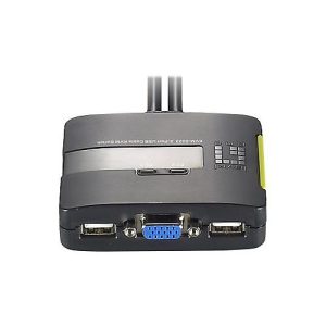 LevelOne KVM-0223 – KVM-/Audio-Switch – 2 Anschlüsse LevelOne KVM-0223 – KVM-/Audio-Switch – 2 Anschlüsse