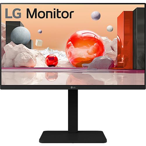 LG IPS-Monitor 24BA550-B, 23,8' (60,4 cm), 1920 x 1080 Full HD, HDMI/USB/DisplayPort, höhenverstell-, neig- und drehbar, schwarz