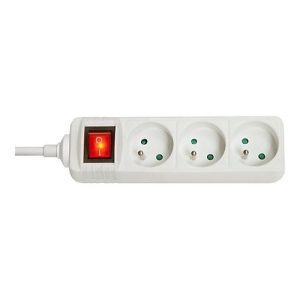 LINDY – Steckdosenleiste – Wechselstrom 230 V – 3680 Watt – Ausgangsanschlüsse: 3 – 1.4 m Schnur LINDY – Steckdosenleiste – Wechselstrom 230 V – 3680 Watt – Ausgangsanschlüsse: 3 – 1.4 m Schnur