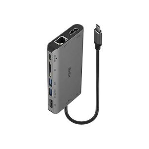 LINDY USB 3.2 Type C Laptop Mini Dock – Dockingstation – USB-C 3.2 – HDMI, DP – GigE LINDY USB 3.2 Type C Laptop Mini Dock – Dockingstation – USB-C 3.2 – HDMI, DP – GigE