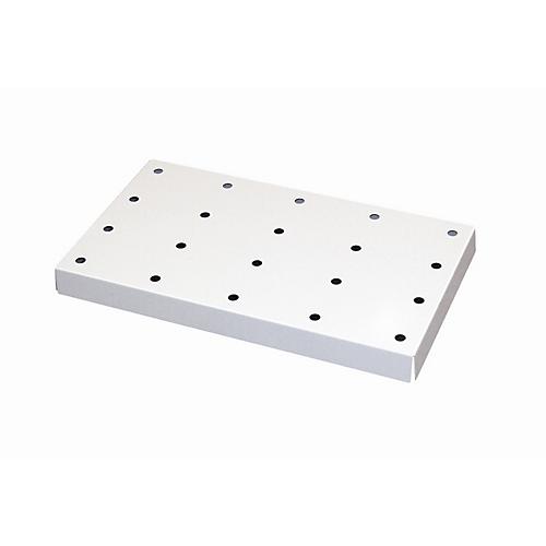 Lochblecheinsatz Standard für asecos Sicherheitsschränke der UB90 Serie, Stahlblech, lichtgrau, B 724 x T 417 x H 70 mm, bis 75 kg