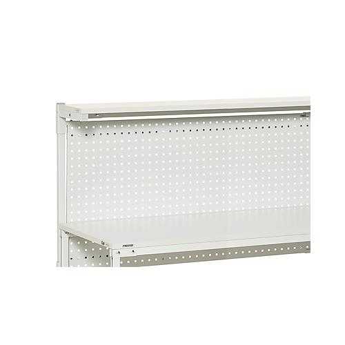 Lochplatte RL150 für Treston Arbeitstische TPH/TPB, B 1415 x H 750 mm, Tragkraft 50 kg, Stahl lichtgrau