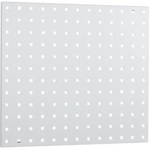 Lochplatte, zur Montage, 495 x 457 mm, lichtgrau RAL 7035 Lochplatte, zur Montage, 495 x 457 mm, lichtgrau RAL 7035