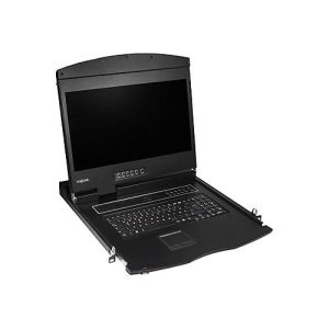 LogiLink – KVM-Konsole – PS/2, USB – QWERTZ – 48.3 cm (19′) (18.47′ sichtbar) – Rack LogiLink – KVM-Konsole – PS/2, USB – QWERTZ – 48.3 cm (19′) (18.47′ sichtbar) – Rack
