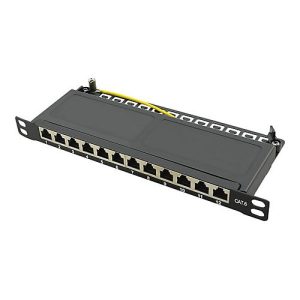 LogiLink Patch Panel – 0.5U – 10“‘ LogiLink Patch Panel – 0.5U – 10“‘