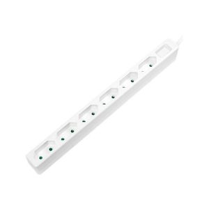 LogiLink – Slim – Steckdosenleiste – Wechselstrom 250 V – 3400 Watt – Ausgangsanschlüsse: 6 (Eurostecker) LogiLink – Slim – Steckdosenleiste – Wechselstrom 250 V – 3400 Watt – Ausgangsanschlüsse: 6 (Eurostecker)