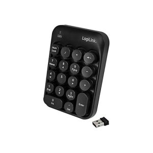 LogiLink – Tastatur – mit Touchpad – kabellos – 2.4 GHz – Tastenschalter: Scissor-Key LogiLink – Tastatur – mit Touchpad – kabellos – 2.4 GHz – Tastenschalter: Scissor-Key